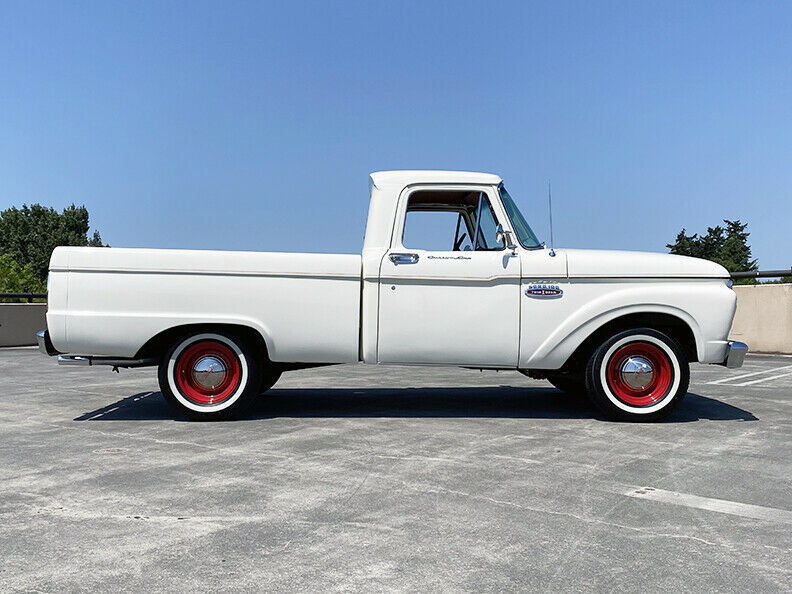 1965 Wimbledon White Ford F-100 Custom Cab
