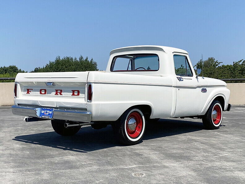1965 Wimbledon White Ford F-100 Custom Cab