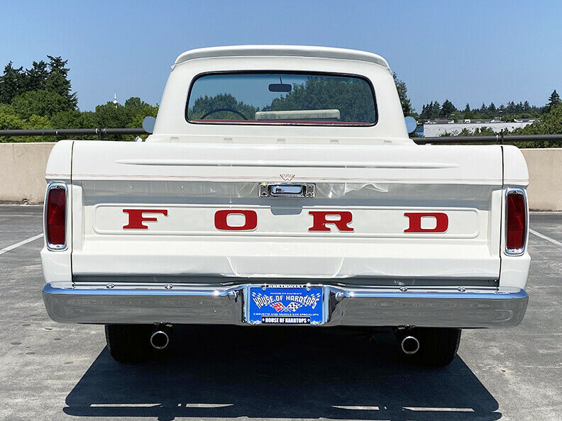 1965 Wimbledon White Ford F-100 Custom Cab