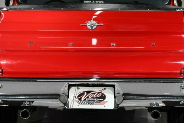 1965 Red Ford Ranchero Pickup Truck