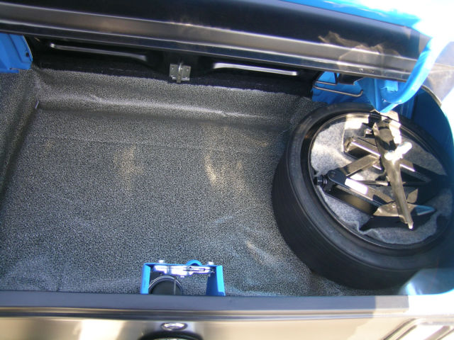 1970 Blue Ford Mustang Fastback