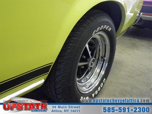 1969 Yellow Ford Mustang Fastback