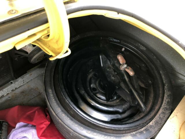 1971 Yellow Ford Mustang Fastback