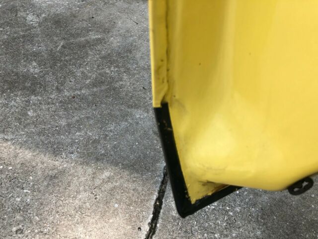 1971 Yellow Ford Mustang Fastback