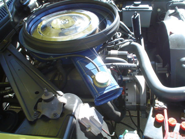 1971 Grabber Yellow Ford Mustang 2 door fast back