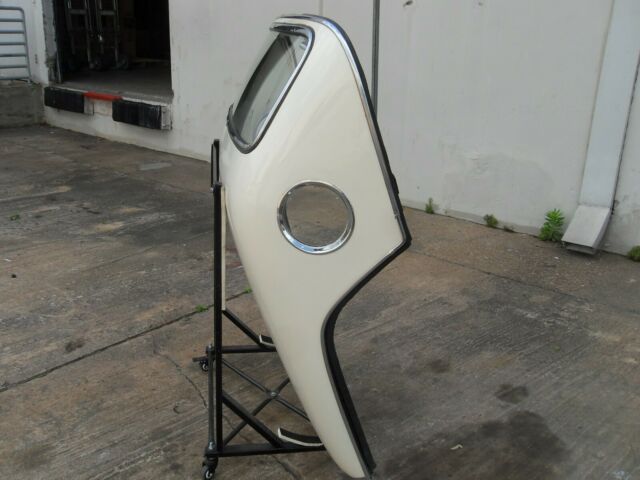 1957 White Ford Thunderbird Convertible