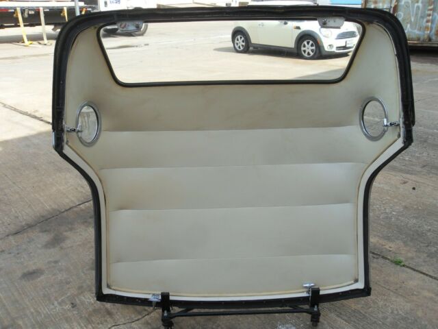 1957 White Ford Thunderbird Convertible