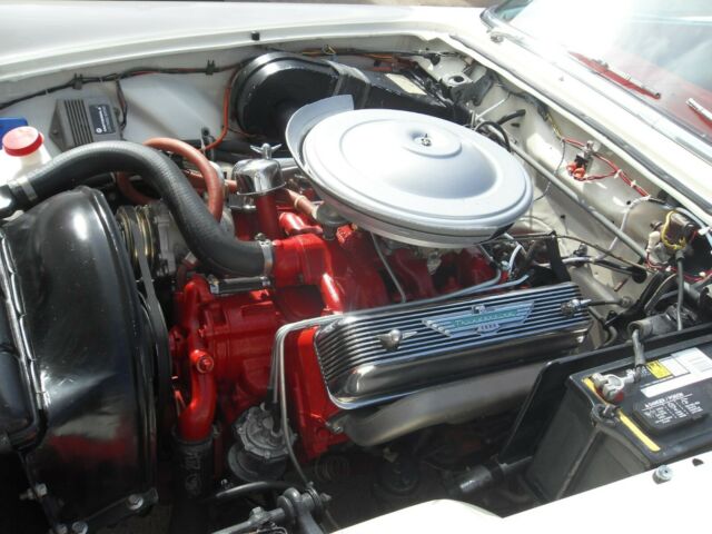 1957 White Ford Thunderbird Convertible