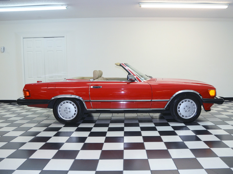 1988 SIGNAL RED Mercedes-Benz Other CONVERTIBLE
