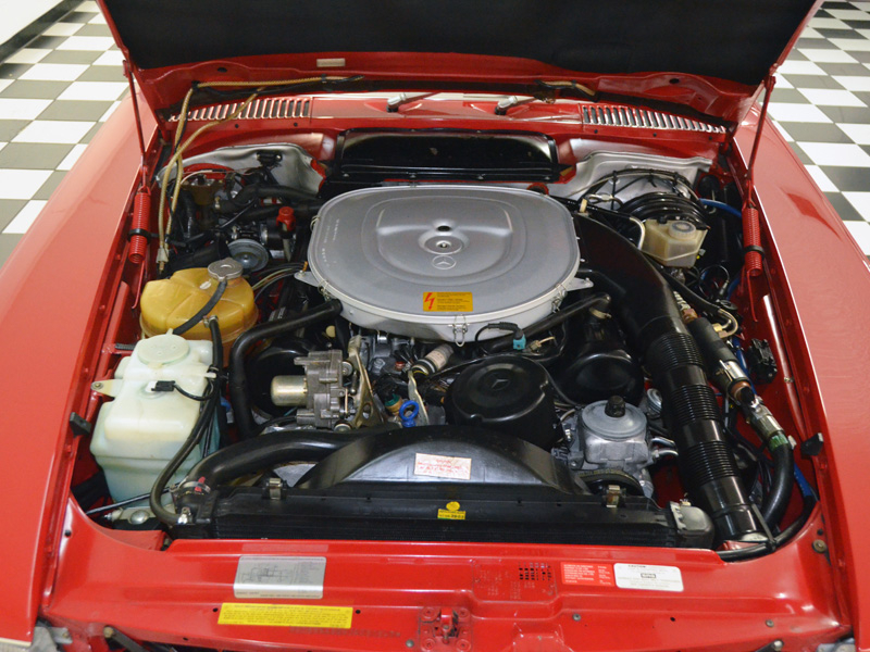 1988 SIGNAL RED Mercedes-Benz Other CONVERTIBLE