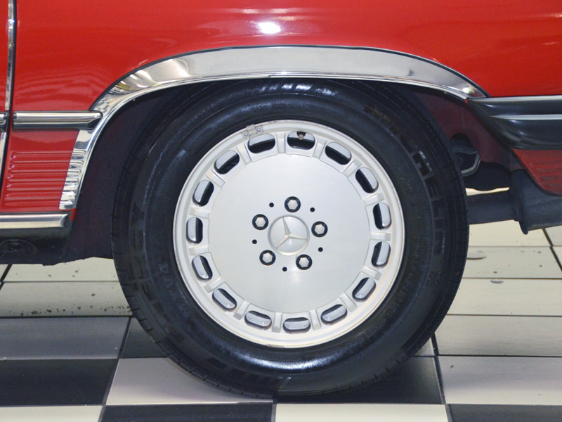 1988 SIGNAL RED Mercedes-Benz Other CONVERTIBLE