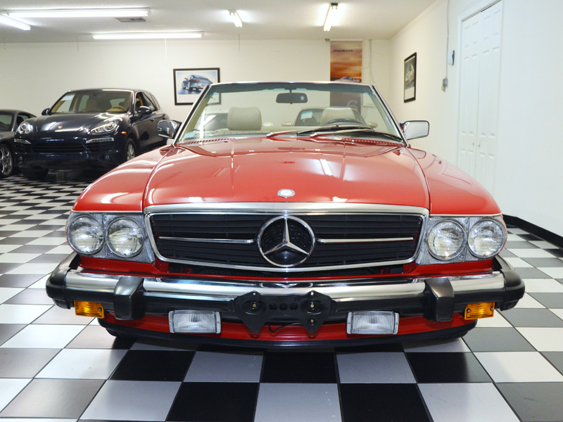 1988 SIGNAL RED Mercedes-Benz Other CONVERTIBLE