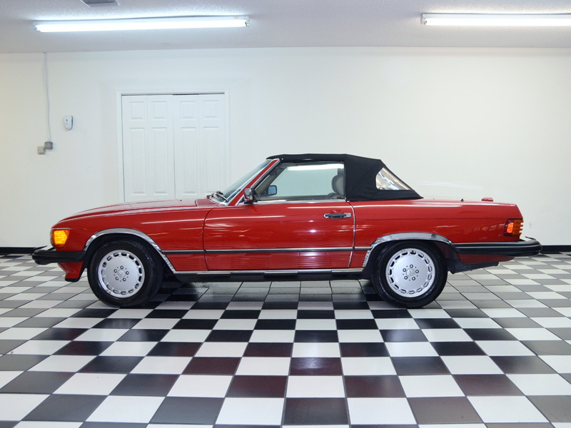1988 SIGNAL RED Mercedes-Benz Other CONVERTIBLE