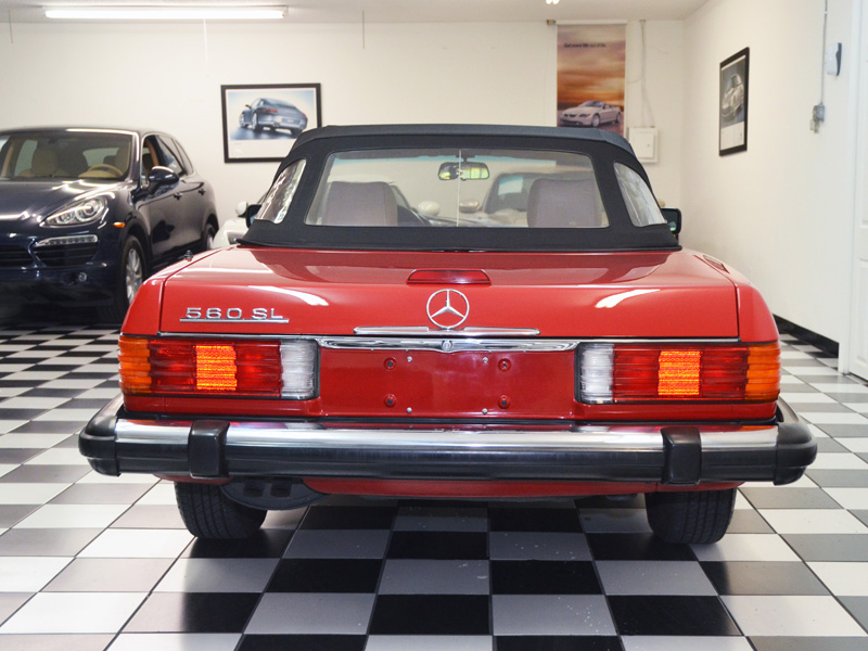 1988 SIGNAL RED Mercedes-Benz Other CONVERTIBLE