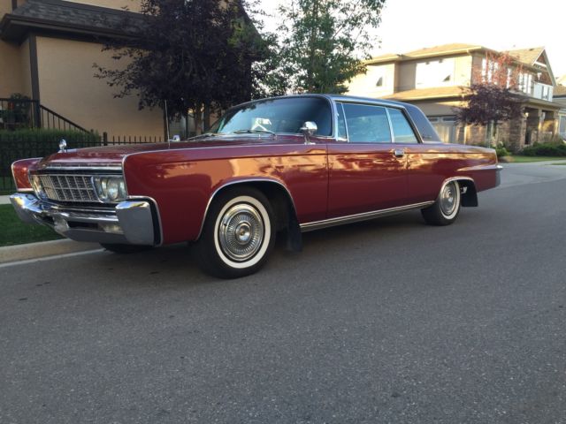 1966 Burgundy Chrysler Imperial Coupe