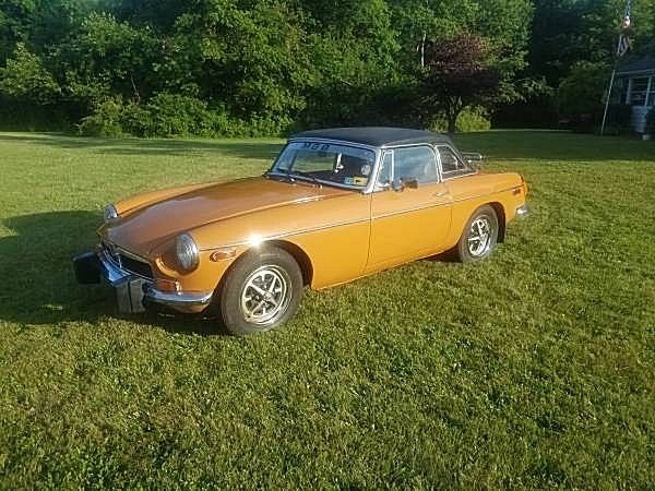 1974 Orange MG MGB