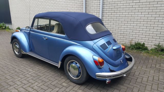 1971 Blue Volkswagen Beetle - Classic Convertible