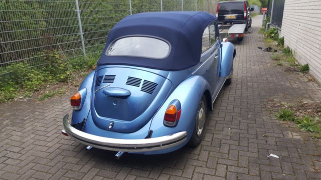1971 Blue Volkswagen Beetle - Classic Convertible