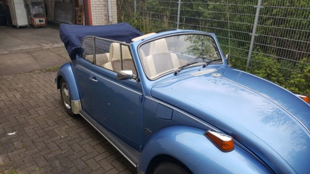 1971 Blue Volkswagen Beetle - Classic Convertible