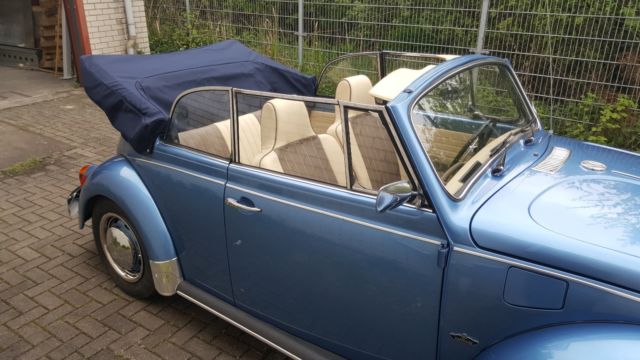 1971 Blue Volkswagen Beetle - Classic Convertible