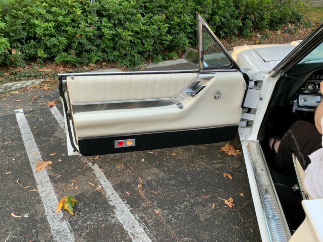 1964 White Ford Thunderbird Convertible