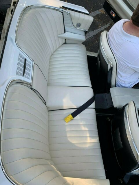 1964 White Ford Thunderbird Convertible