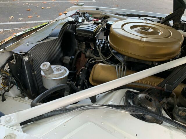 1964 White Ford Thunderbird Convertible