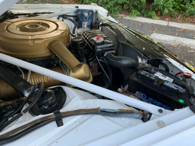 1964 White Ford Thunderbird Convertible