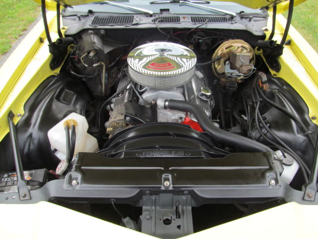 1974 Yellow Chevrolet Camaro Coupe