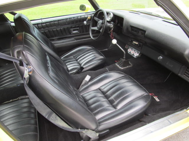 1974 Yellow Chevrolet Camaro Coupe
