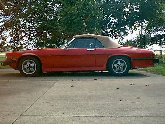 1978 Red Jaguar XJS Convertible
