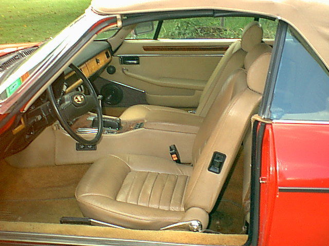 1978 Red Jaguar XJS Convertible