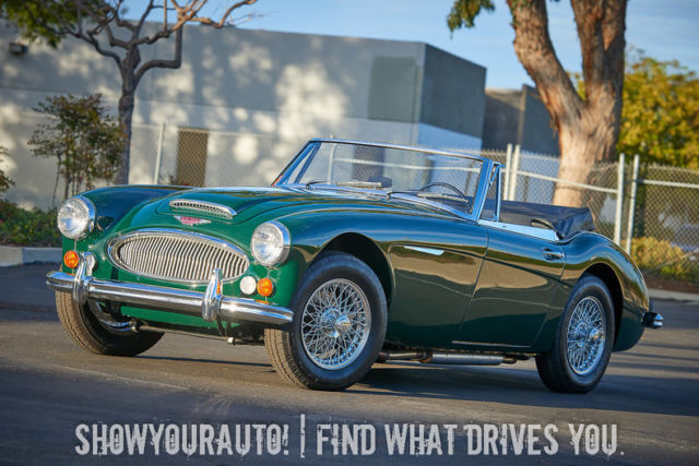 1966 Green Austin Healey 3000 Roadster