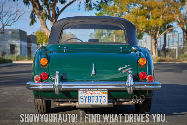 1966 Green Austin Healey 3000 Roadster