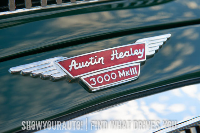 1966 Green Austin Healey 3000 Roadster