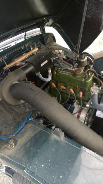 1961 Green Austin Healey Sprite Convertible