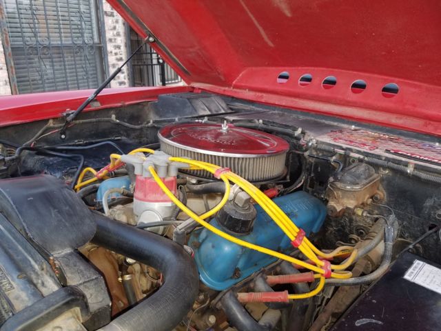 1968 RED Ford Bronco