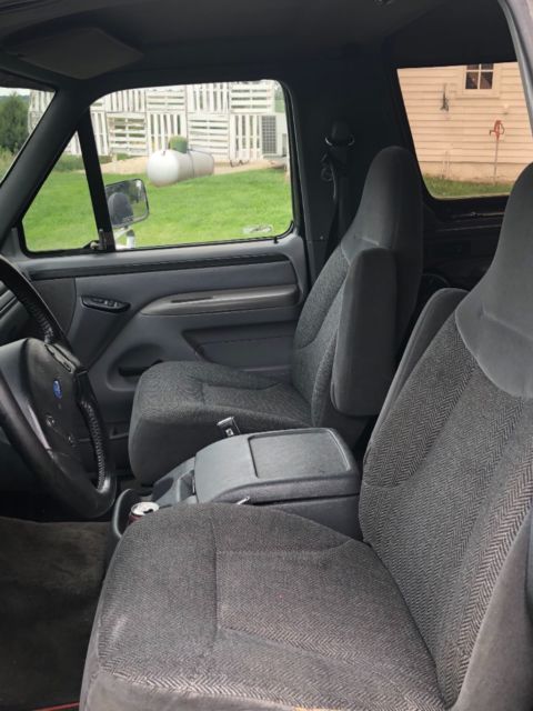 1992 Black Ford Bronco