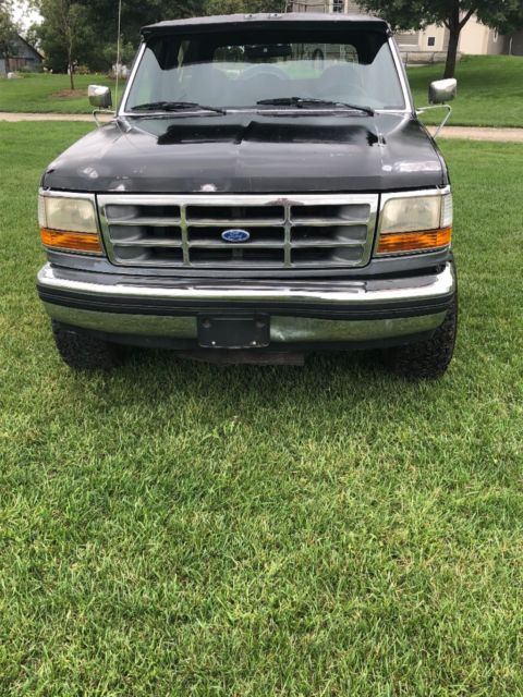 1992 Black Ford Bronco