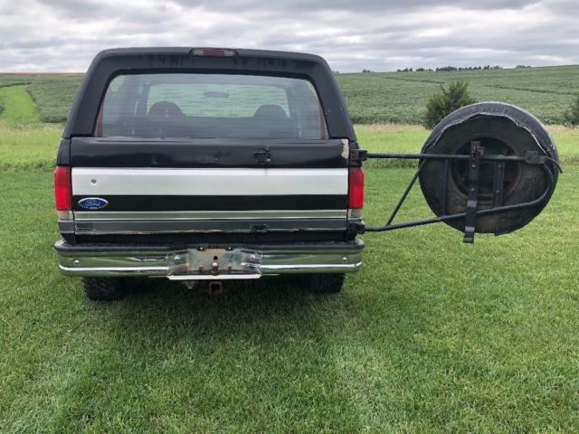 1992 Black Ford Bronco