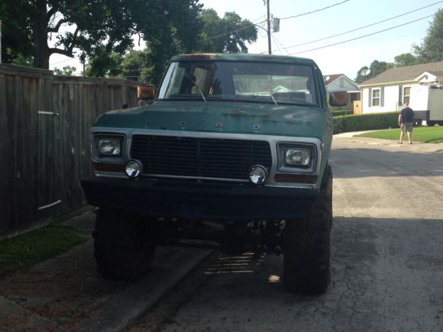1979 Green Ford Bronco 2 DOOR SUV