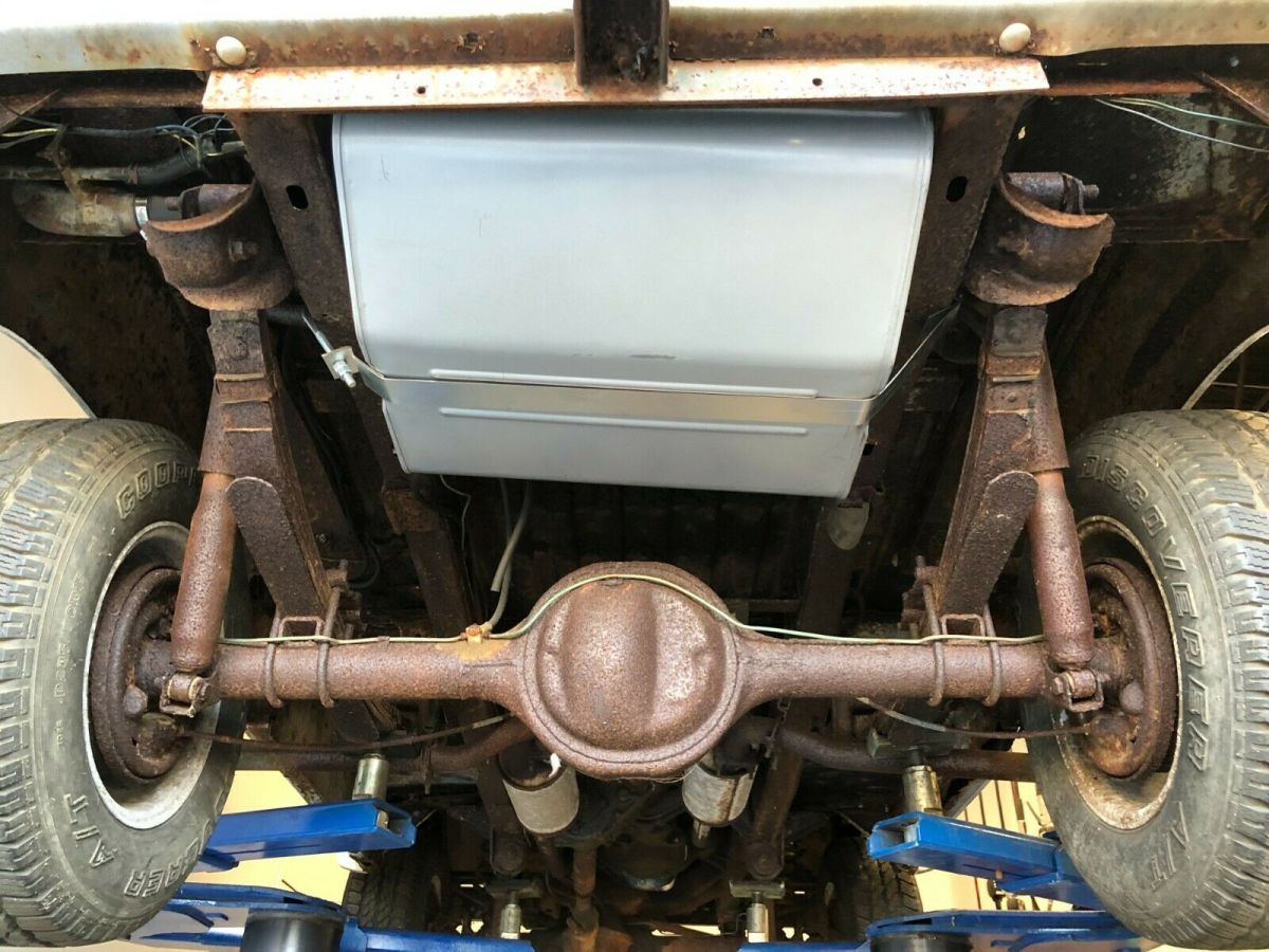 1971 Blue Ford Bronco SUV