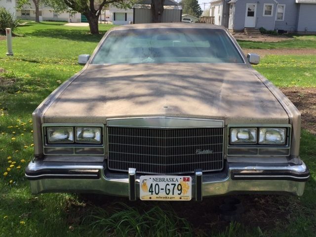 1985 Tan Cadillac Eldorado Coupe