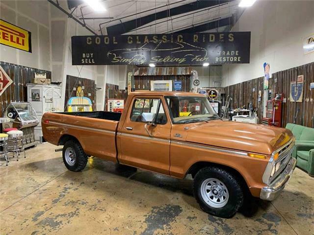 1977 Brown Ford F-150 Pickup Truck