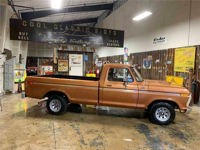 1977 Brown Ford F-150 Pickup Truck