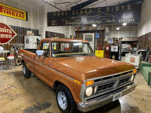 1977 Brown Ford F-150 Pickup Truck