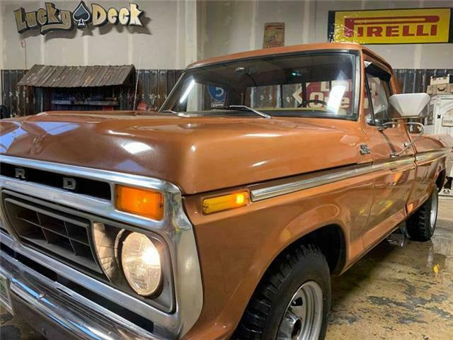 1977 Brown Ford F-150 Pickup Truck