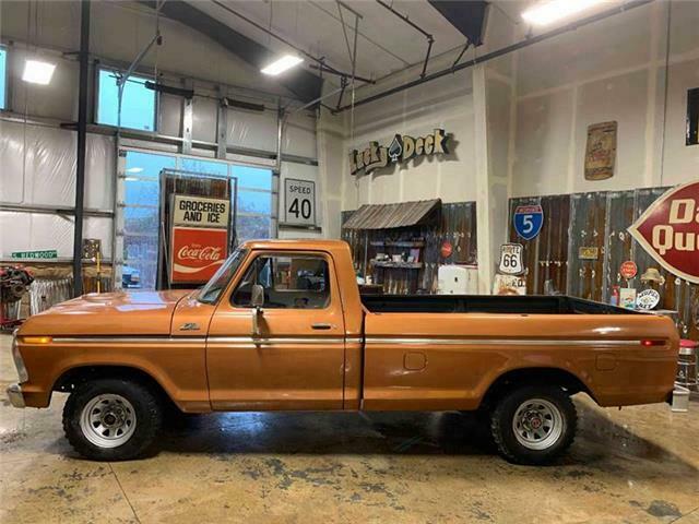 1977 Brown Ford F-150 Pickup Truck
