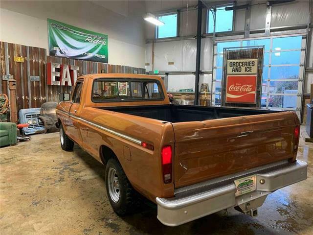 1977 Brown Ford F-150 Pickup Truck