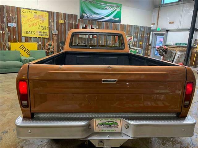 1977 Brown Ford F-150 Pickup Truck